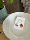 Day & Night Landscape Circle Earrings
