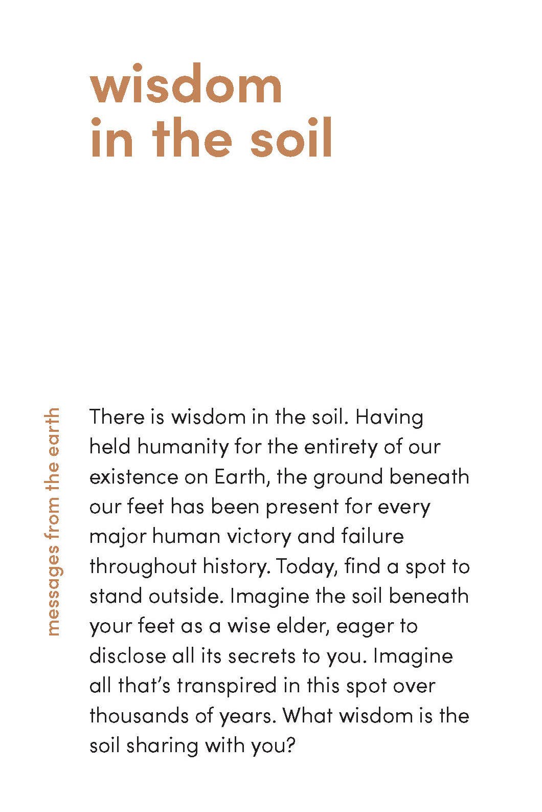 Nature Meditations Deck