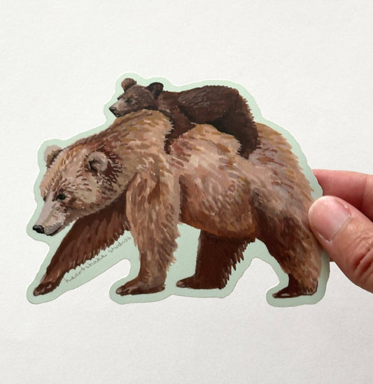 Bears Woodland Sticker