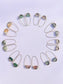 Belen Minimalist Gemstone Earring - Sunstone