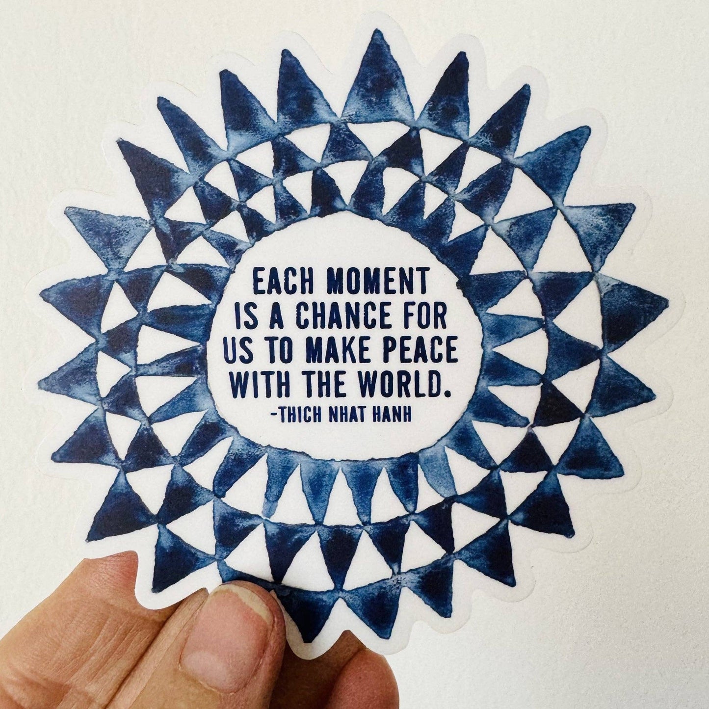 Thich Nhat Hanh quote sticker