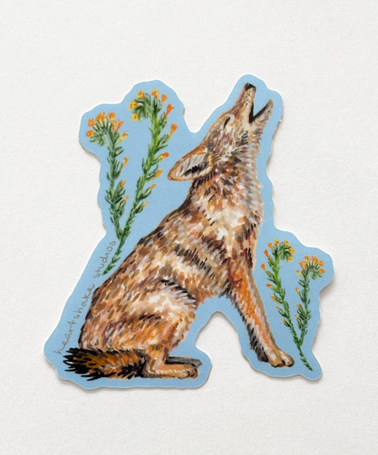 Coyote Sticker