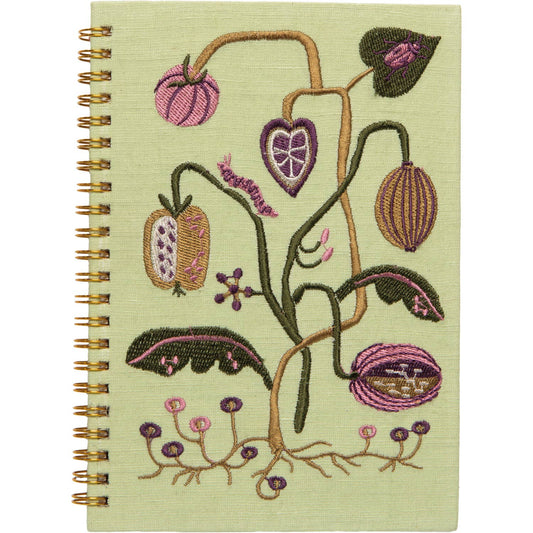 Pome Embroidered Notebook