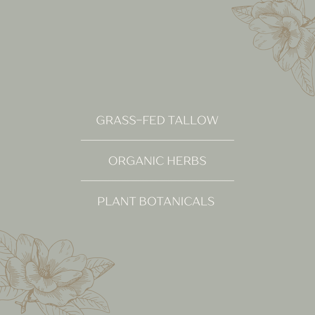 Lemon + Vanilla Whipped Tallow Balm | Grass Fed Beef Tallow
