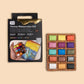 Watercolor Pans- Metallic | Nano Cork Palette | Case of 5