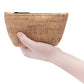 small Cork Zipper Pouch | Die Cut Palm Cork