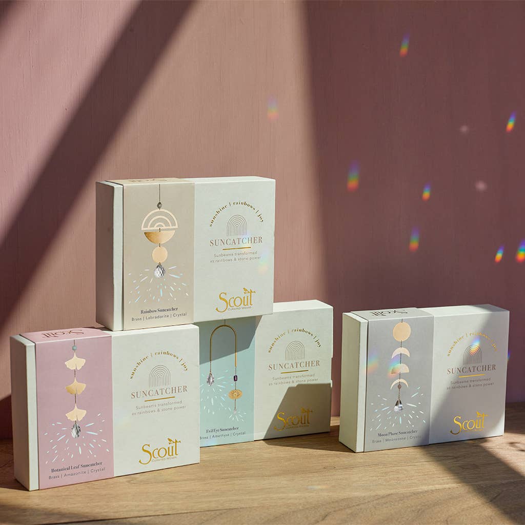 Suncatcher - Blooming Flower/Aqua Terra