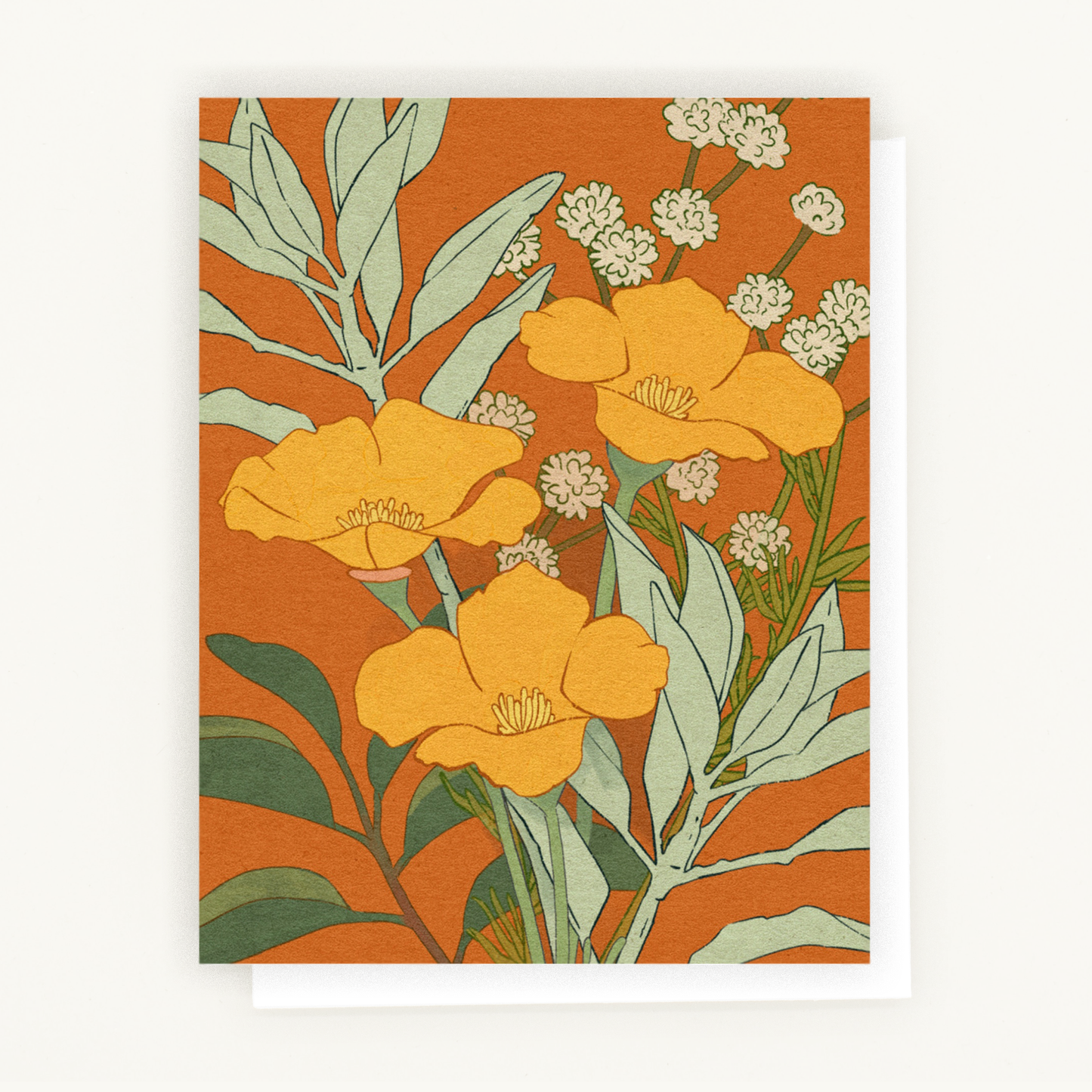 Everyday Poppy Greeting Card
