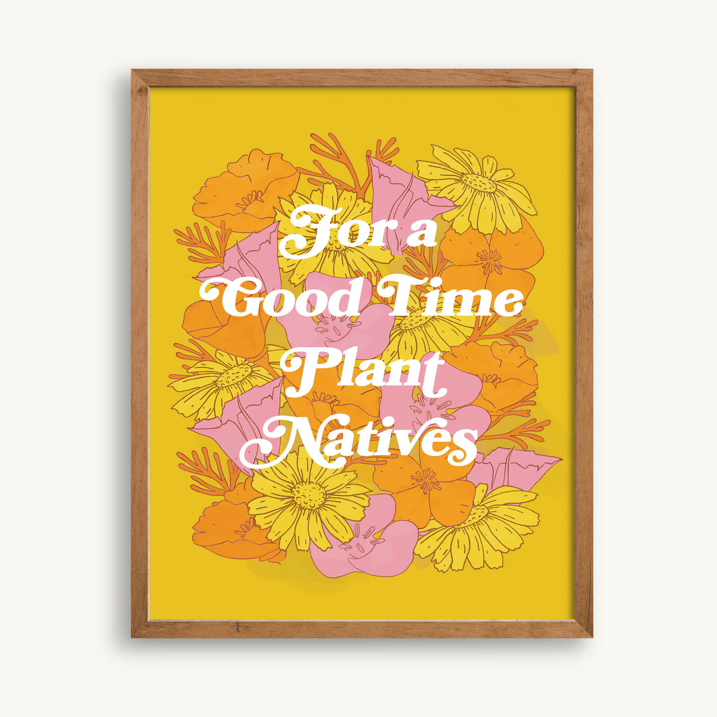 Superbloom Good Times Art Print