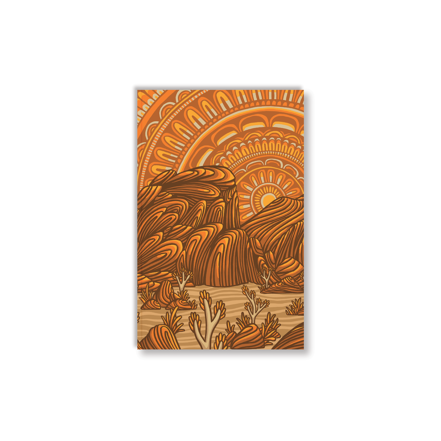 Sunset Sierra Soft Touch Classic Layflat Notebook | LFC2190L