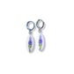 Lupine Hoop Earrings