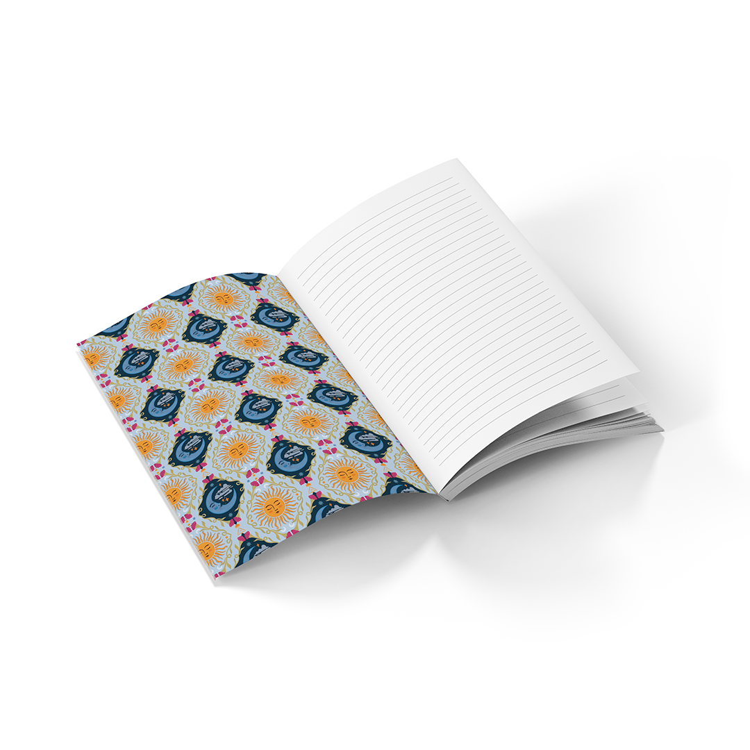 Moon Tarot  Soft Touch Journal