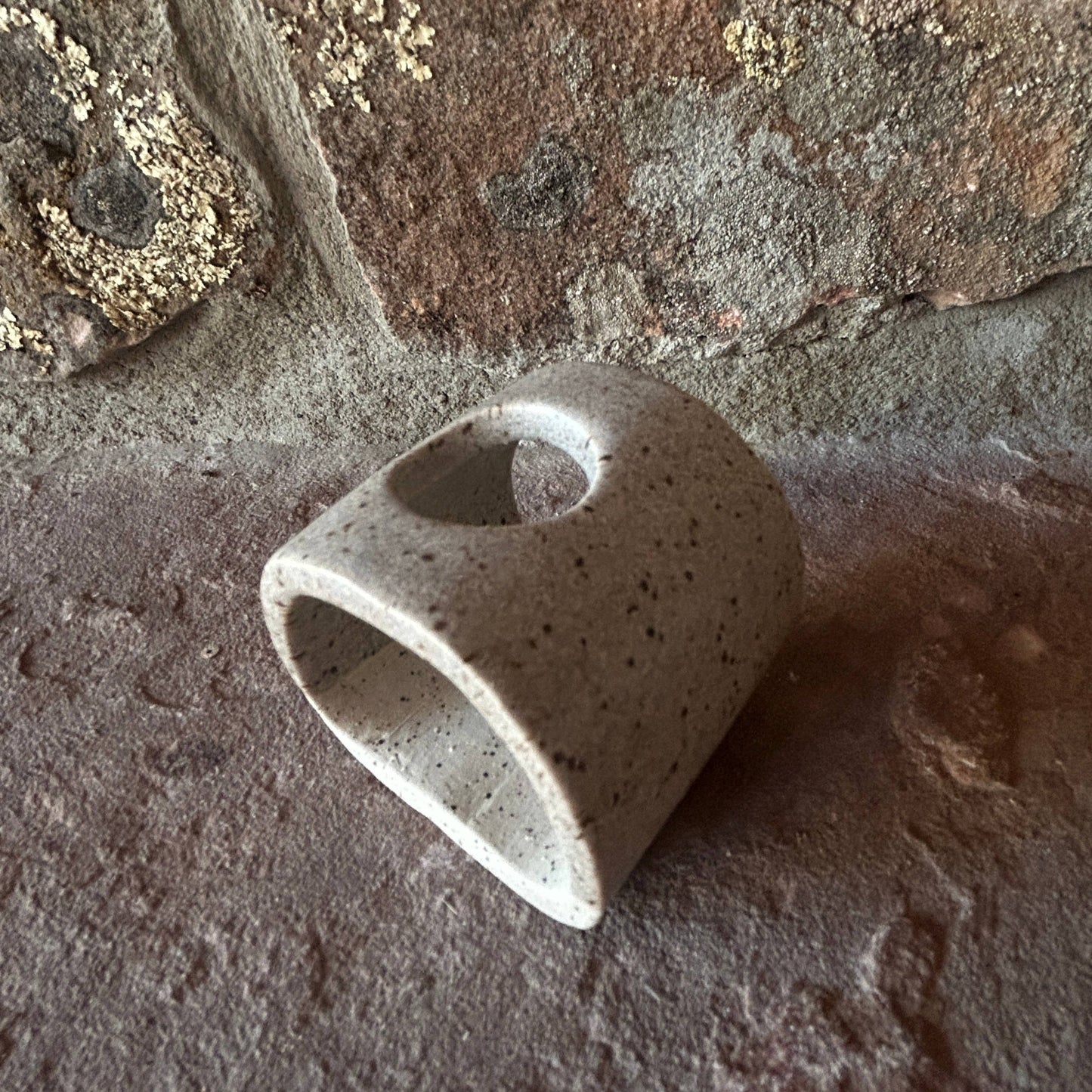 Blue ceramics Air Plant or Palo Santo Holder