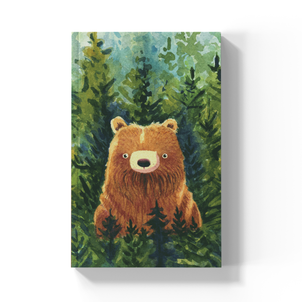 Brown Bear  Classic Layflat Notebook Journal LFC2274L
