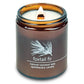 Pomelo Citrus Wood Wick Candle