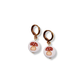 Orange Mushroom Hoops