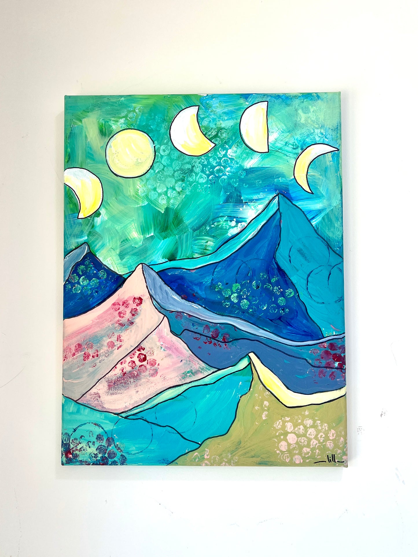 Abstract Alpine Painting Class - Saturday June 6th l 4-6pm