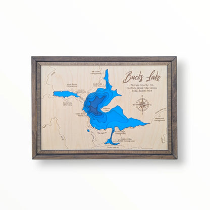 Small 3D Lake Art
