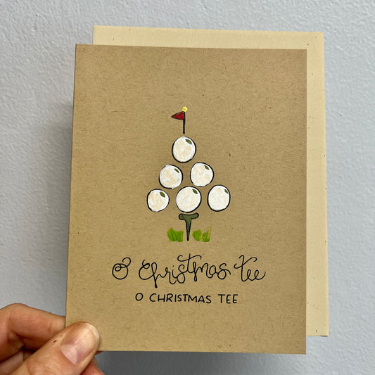 O Christmas Tee Card