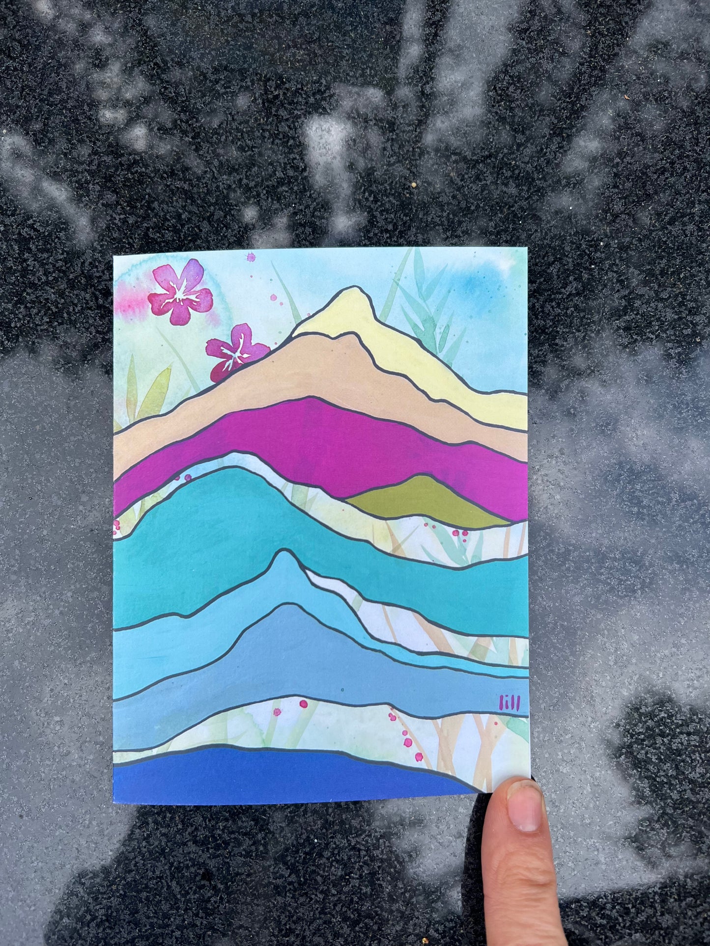 Spring in the Mountains Cards