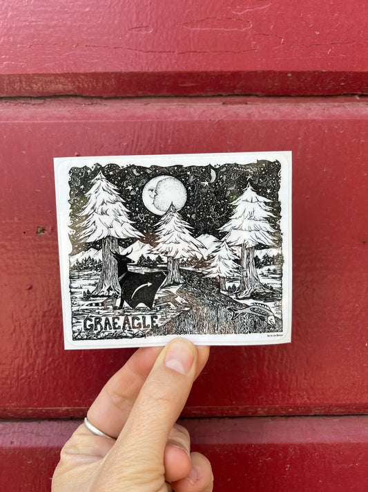 Graeagle Forest Sticker