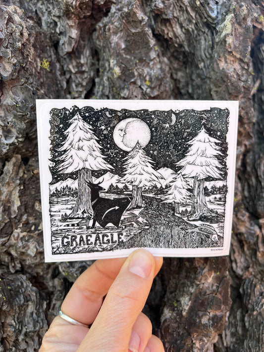 Graeagle Forest Sticker