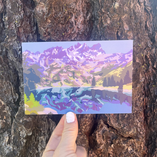 Sierra Buttes View Postcard