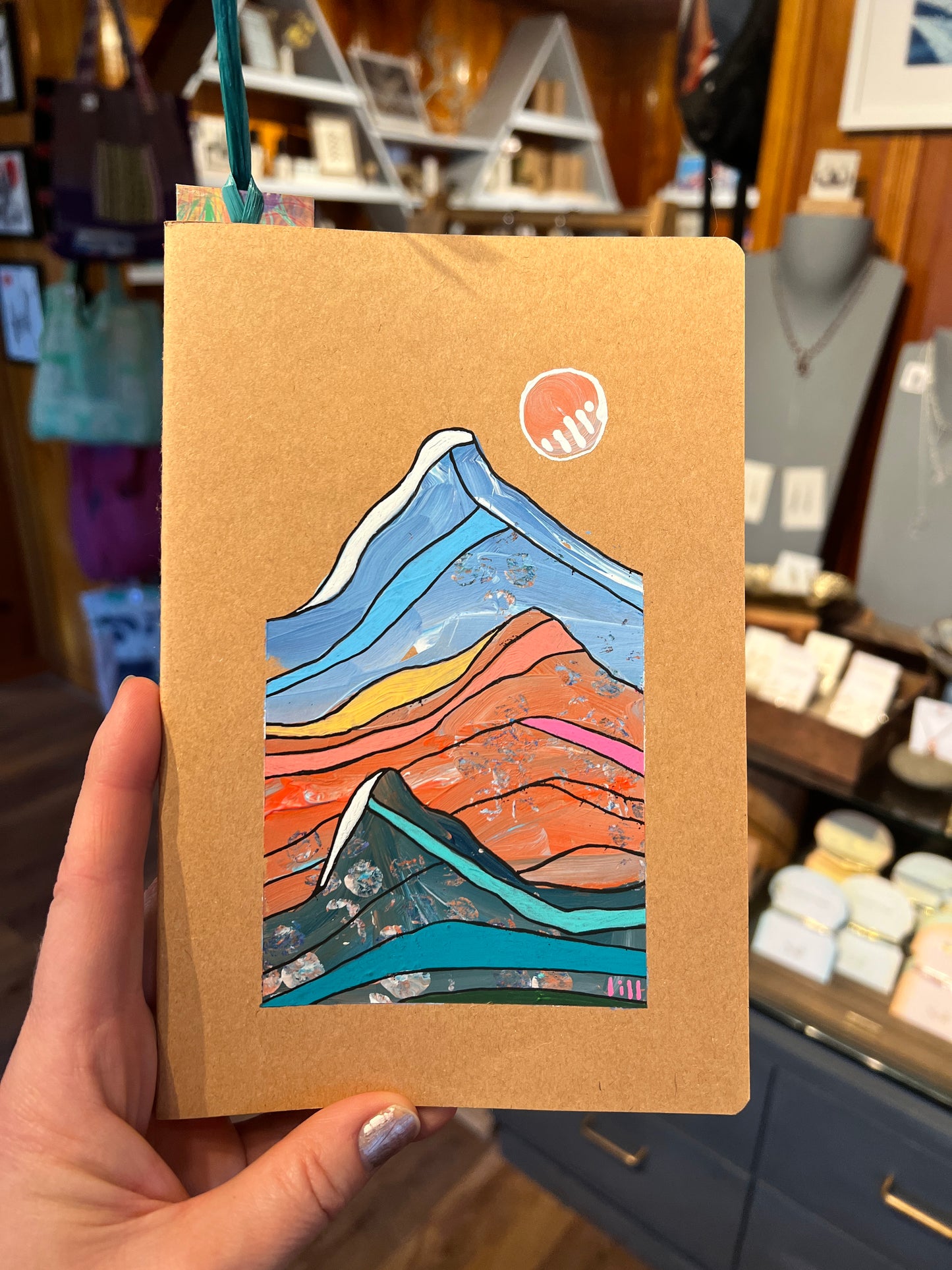 Hand Painted Journals