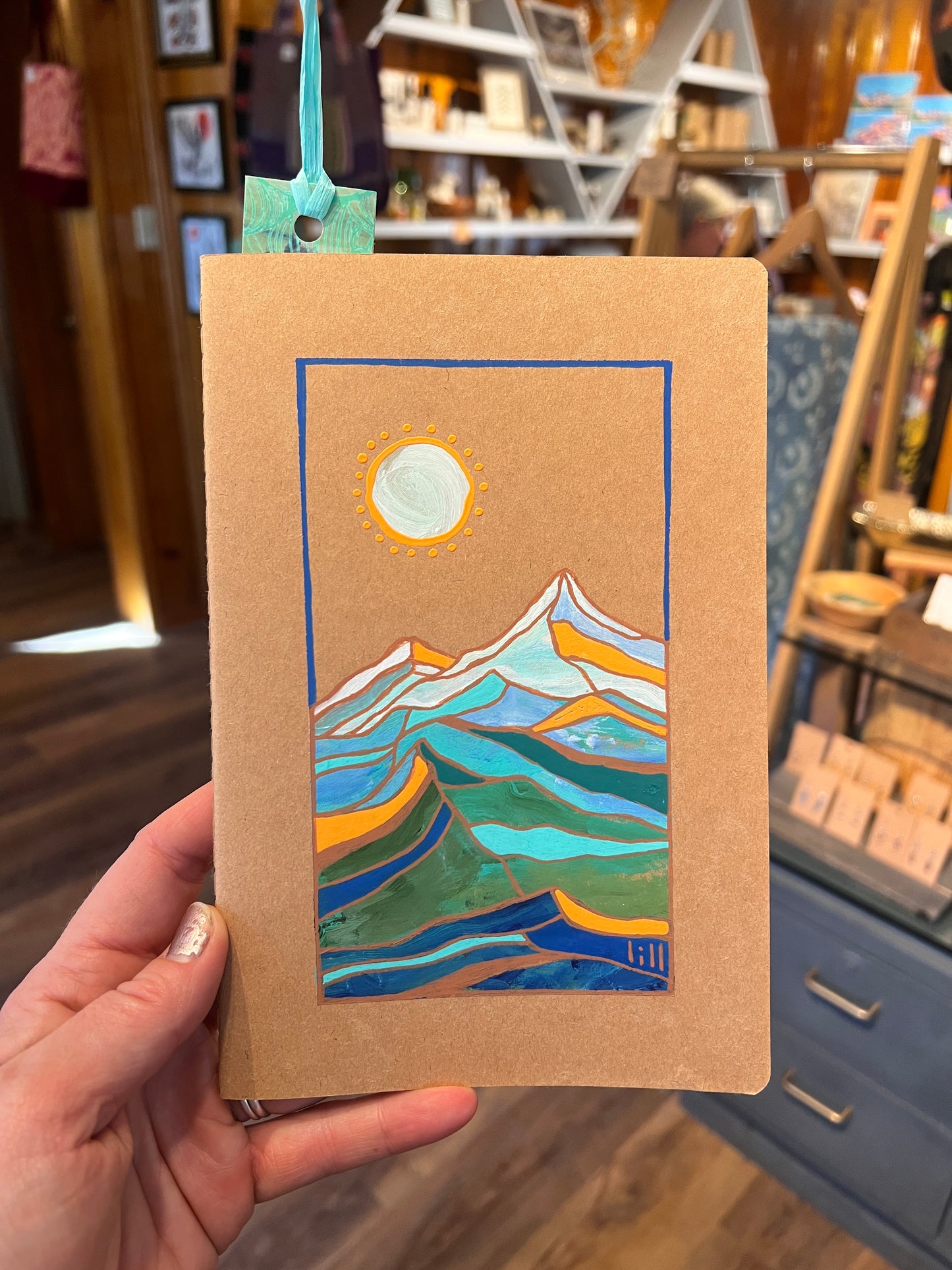 Hand Painted Journals