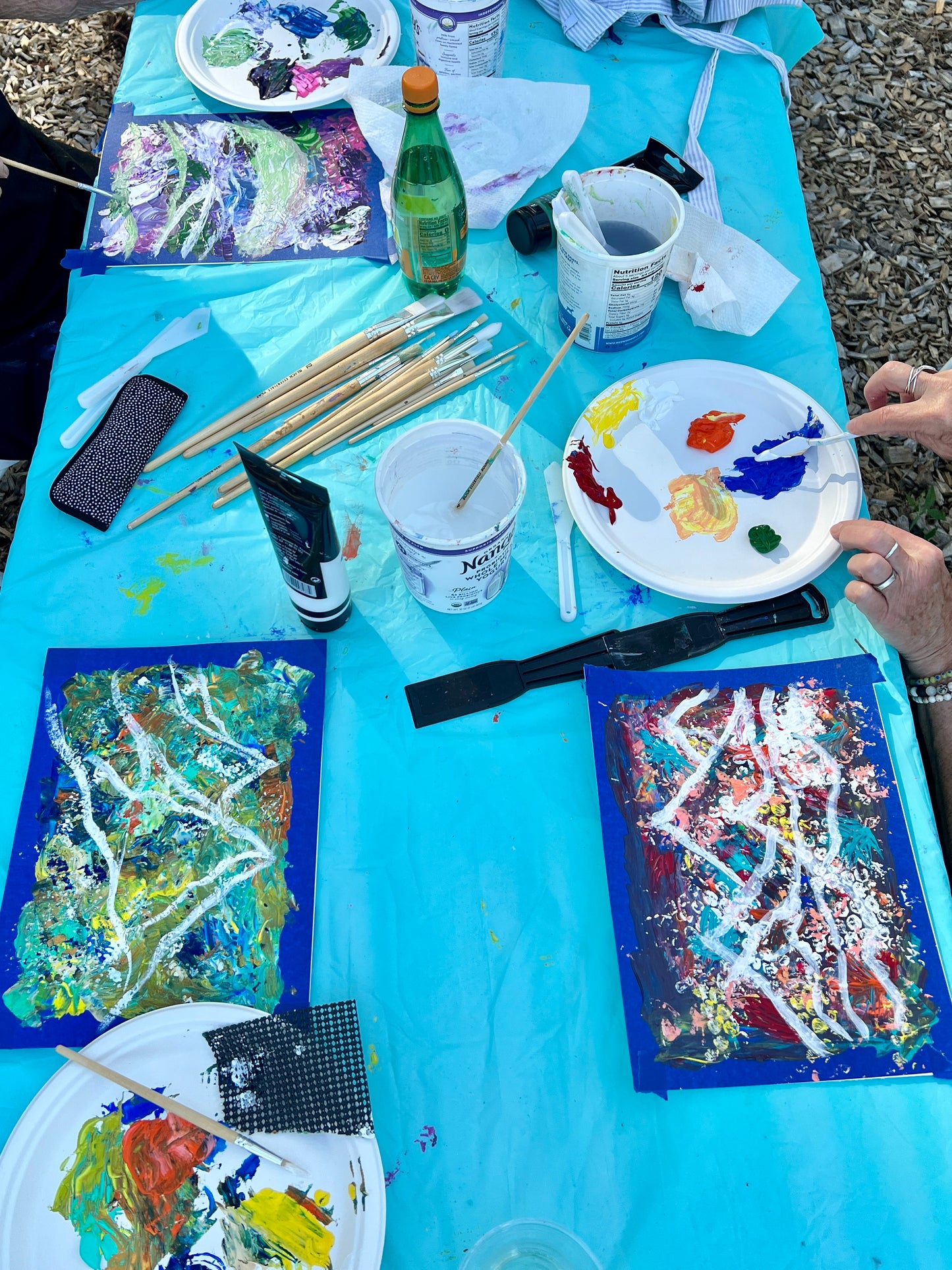 Abstract Alpine Painting Class 7/14