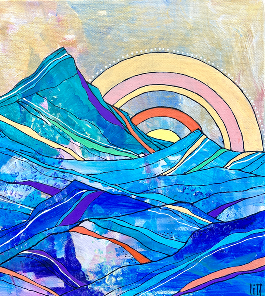 As She Rises Print