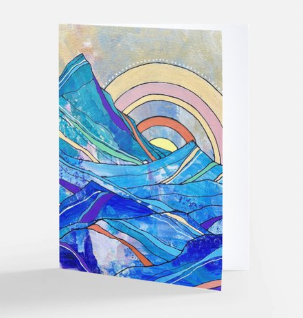 As She Rises Card