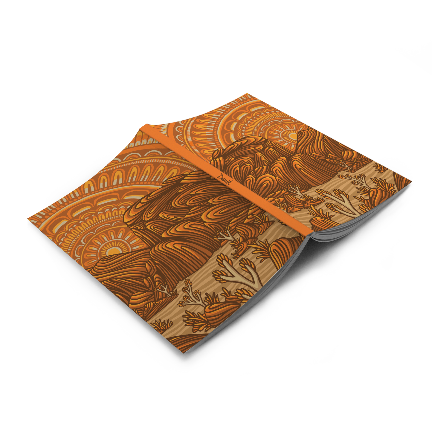 Sunset Sierra Soft Touch Classic Layflat Notebook | LFC2190L