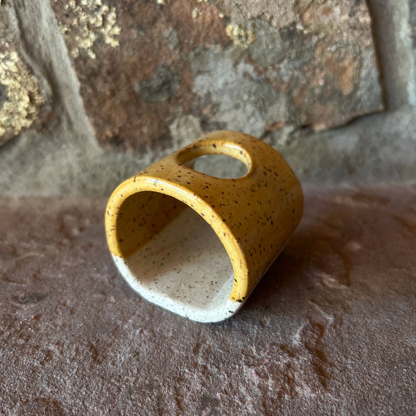 Blue ceramics Air Plant or Palo Santo Holder