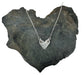 Love is the answer....topography necklace