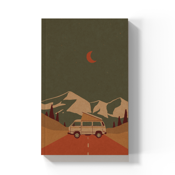 Mountain Van Kraft Layflat Notebook  KLC1942KL