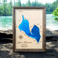 Small 3D Lake Art