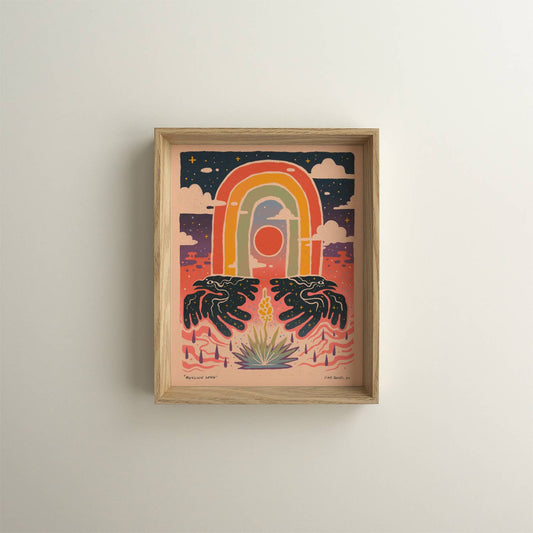 Monsoon Song - 8x10 Nature Wilderness Art Print 