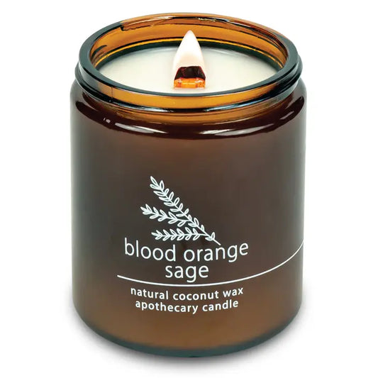 Blood Orange Sage Wood Wick Candle