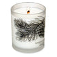 Bergamot Cedar Frosted Jar Candle
