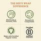 Bee's Wrap - Meadow Magic Sandwich Wrap