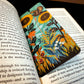 Bird Bookmark featuring cut paper collage by Angie Pickman