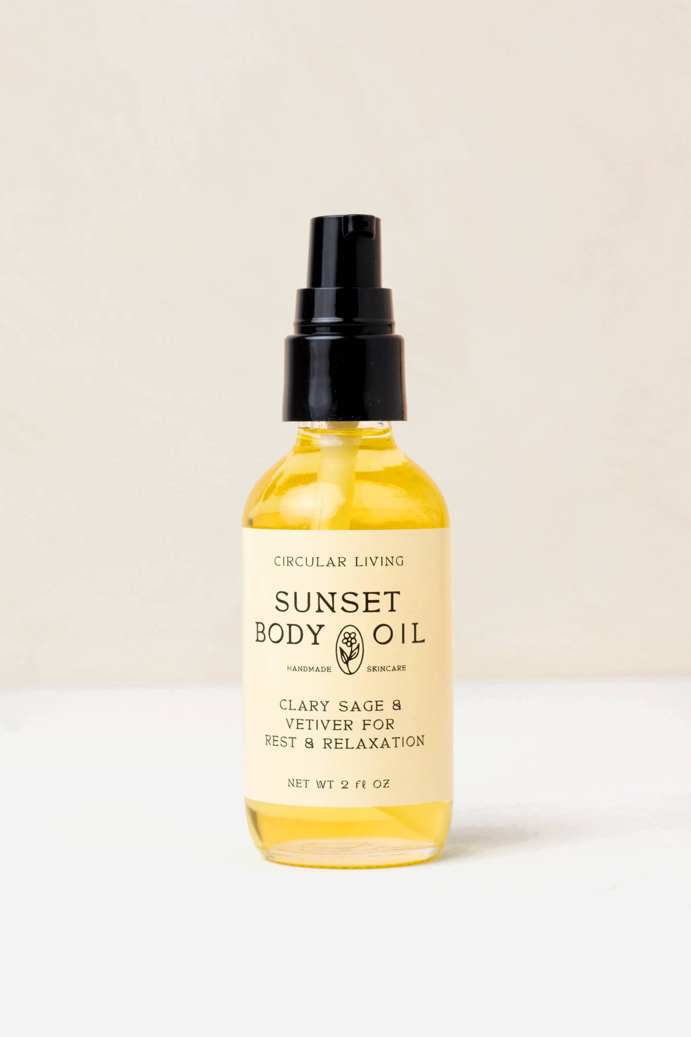 Sunset Body Oil, Clary Sage & Vetiver