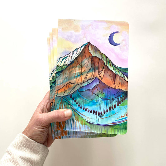 Mountain Moonbeam Art Notebook