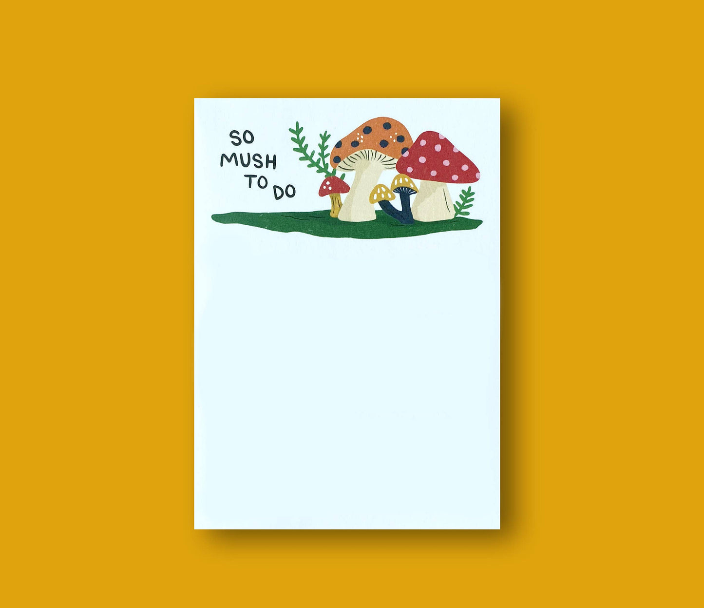 So Mush To Do Notepad