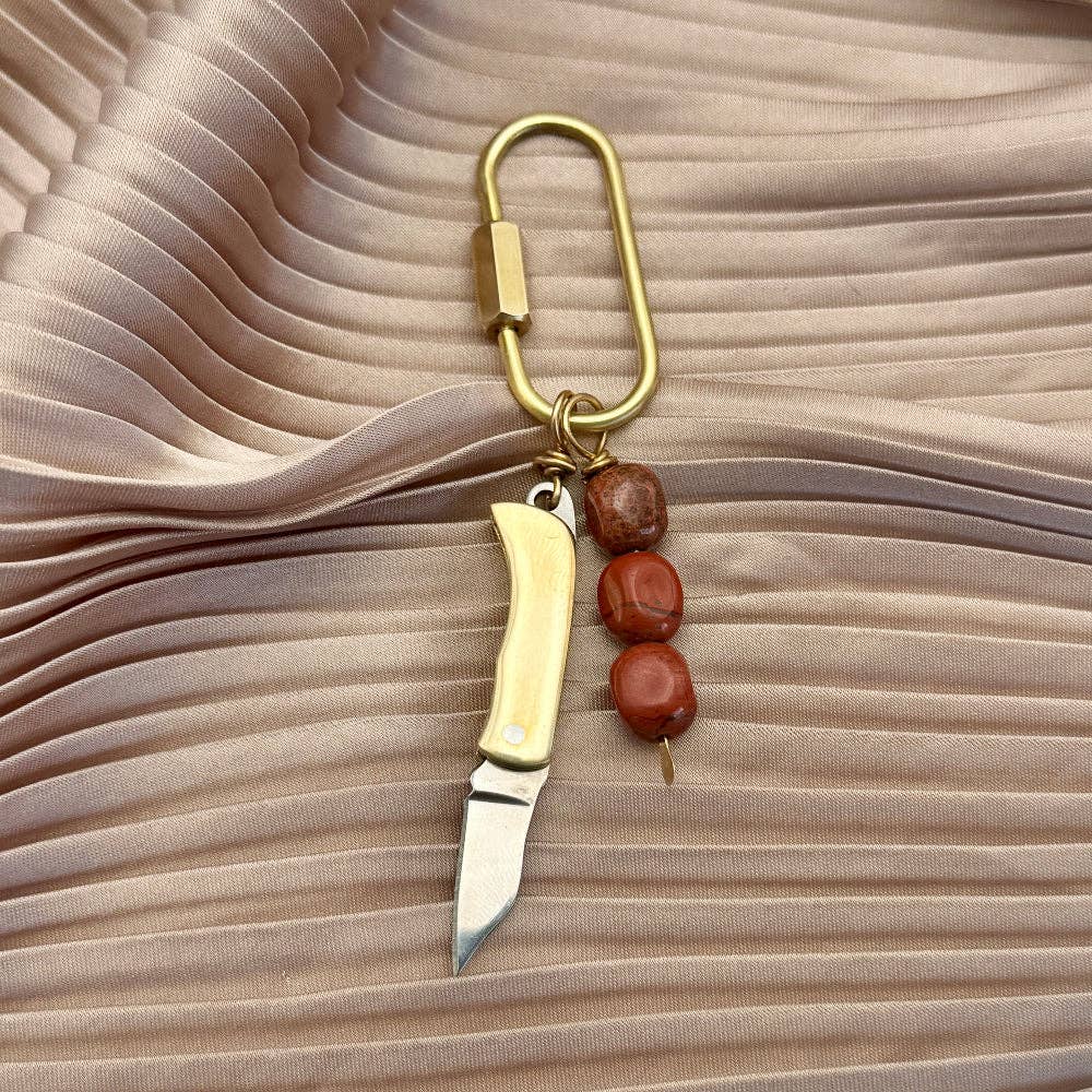 Red Earth Mini Purse Charm