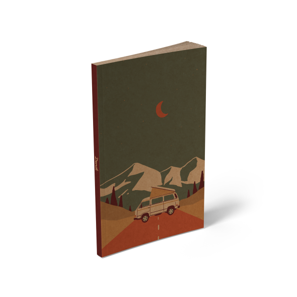 Mountain Van Kraft Layflat Notebook  KLC1942KL