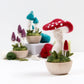 Needle Felting Kit - Crimson Toadstool