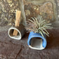 Blue ceramics Air Plant or Palo Santo Holder