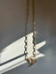 14k Gold Plated Link & Chain Necklace